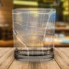 Albuquerque New Mexico City Map Whiskey Glass Gift Longhorns
