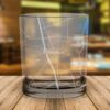 Round Rock Texas Map Whiskey Glass Gift