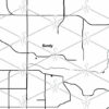 Sandy Utah City Map Whiskey Glass Gift - Image 2