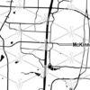 McKinney Texas Map Whiskey Glass Gift - Image 2
