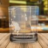 Bloomington Minnesota Map Whiskey Glass Gift