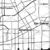 Alhambra California City Map Whiskey Glass Gift - Image 2