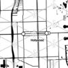 Hollywood Florida Map Whiskey Glass Gift - Image 2