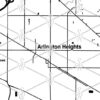 Arlington Heights Illinois Map Whiskey Glass Gift - Image 2