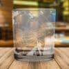 Lynn Massachusetts City Map Whiskey Glass Gift