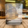 West Haven Connecticut Map Whiskey Glass Gift