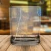 Castle Rock Colorado City Map Whiskey Glass Gift