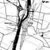 Troy New York Map Whiskey Glass Gift - Image 2