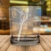 Troy New York Map Whiskey Glass Gift