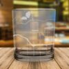 Azusa California City Map Whiskey Glass Gift